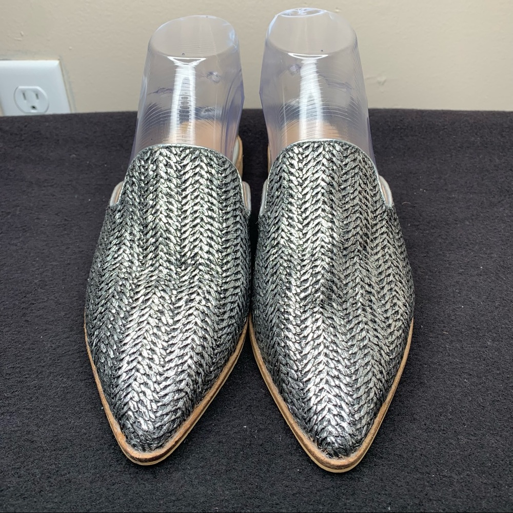 Ccocci “Mint Metallic” Slip On Mule Slides - image 3